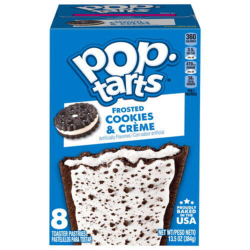 Pop-Tarts Frosted Cookies & Creme Toaster Pastries