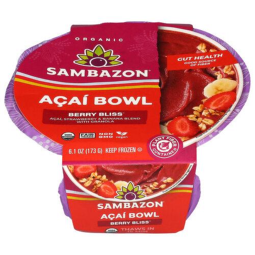 Sambazon Acai Bowl, Berry Bliss