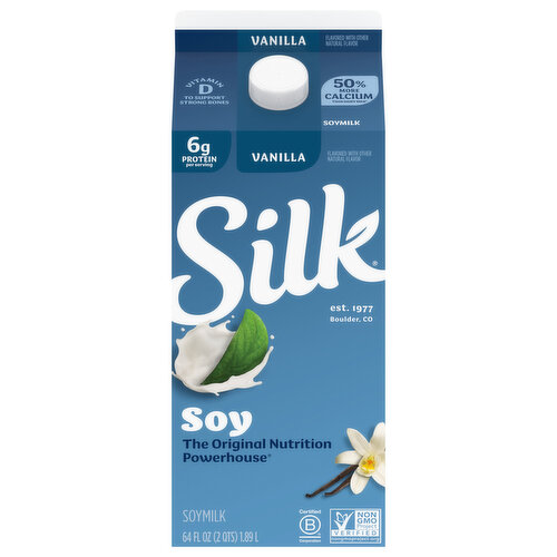 Silk Vanilla Soy Milk