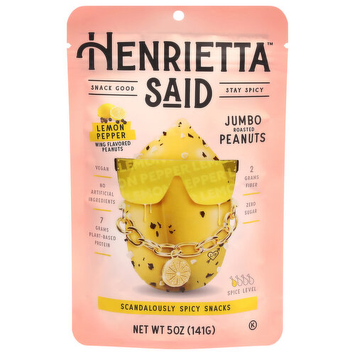 Henrietta Said Lemon Pepper Peanuts