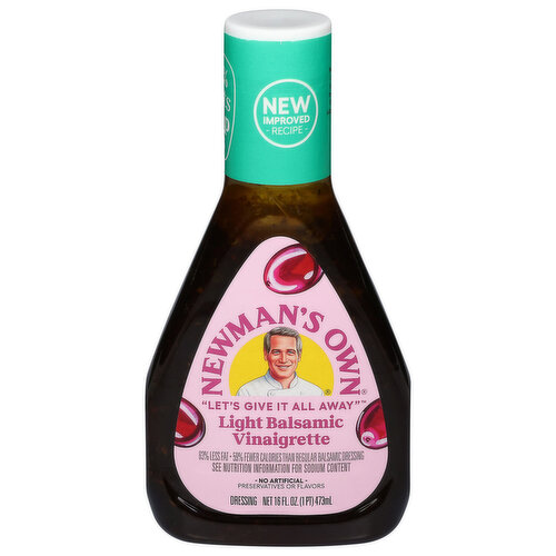 Newman's Own Vinaigrette Light Balsamic