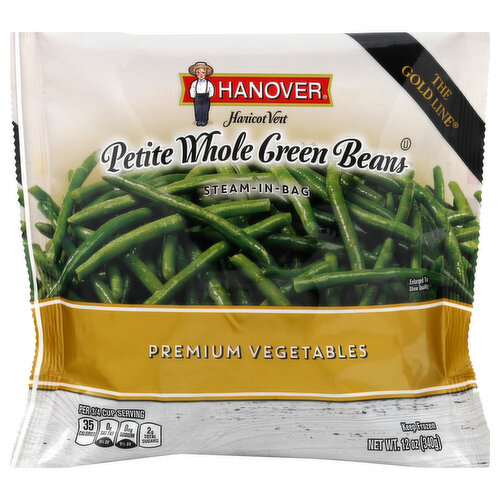 Hanover Green Beans, Whole, Petite