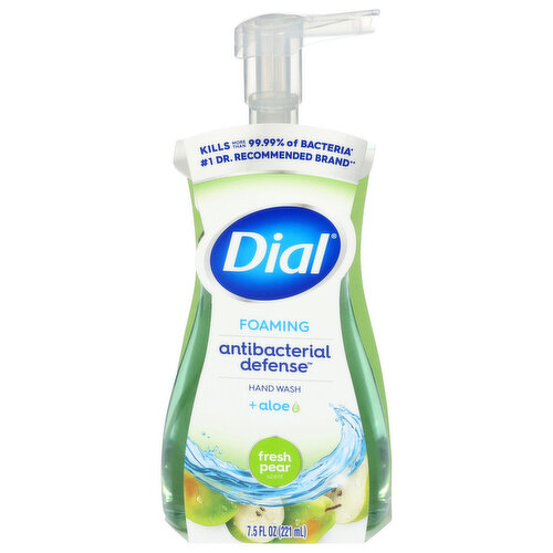 Dial Complete Antibacterial Foaming Hand Wash, Fresh Pear