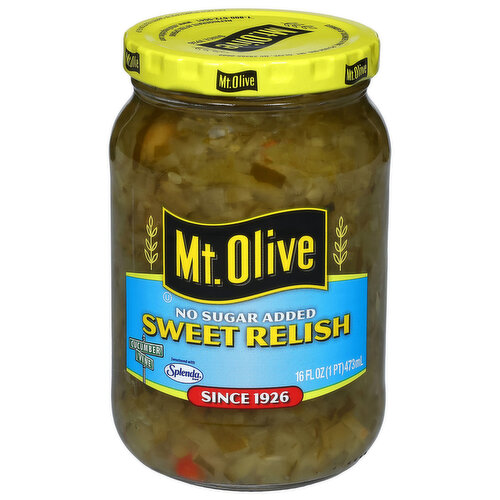 Mt. Olive No Sugar Added Sweet Relish