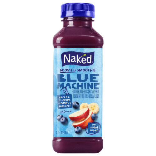 Naked Boosted Blue Machine Juice Smoothie