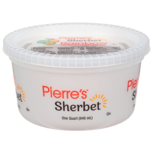 Pierre's Rainbow Lime, Orange, Lemon Sherbet