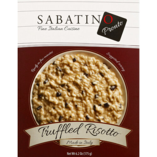 Sabatino Risotto, Truffled