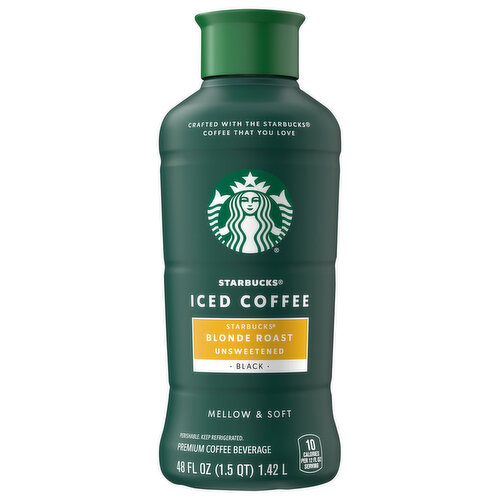 Starbucks Iced Coffee, Blonde Roast, Unsweetened