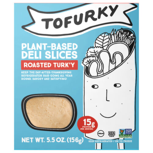 Tofurky Oven Roasted Deli Slice