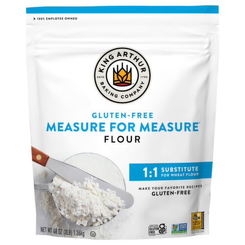 King Arthur Baking Company Flour, Gluten Free, Measure for Measure