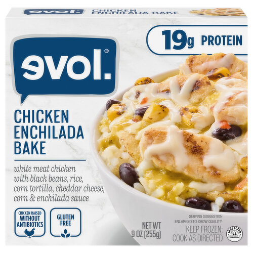Evol Chicken Enchilada Bake