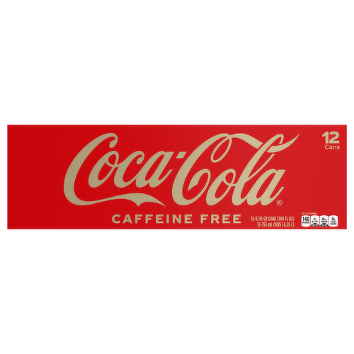 Coca-Cola Caffeine Free Soda Soft Drink