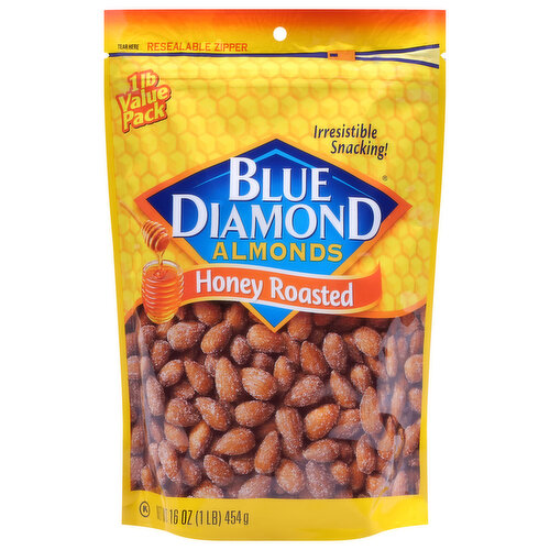 Blue Diamond Almonds Honey Roasted