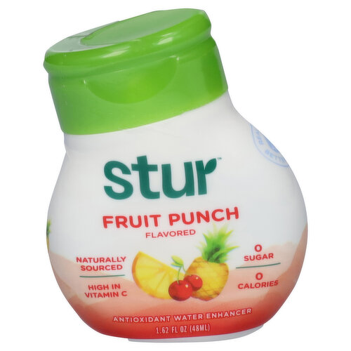 Stur Liquid Water Enhancer, Freshly Fruit Punch
