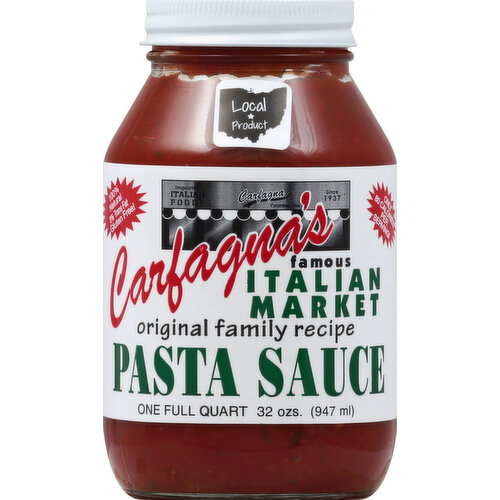 Carfagna Original Pasta Sauce
