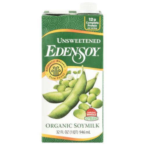EdenSoy Soymilk, Unsweetened