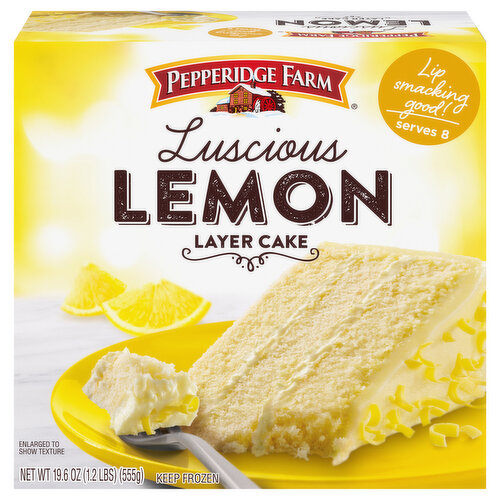 Pepperidge Farm Frozen Lemon Layer Cake