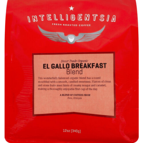 Intelligentsia Organic El Gallo Breakfast Blend