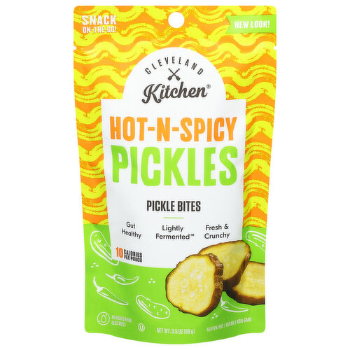 Cleveland Kitchen Single Serve Hot & Spicy Pickle Chips
