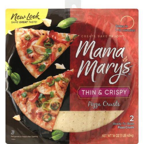 Mama Mary's-Thin & Crispy 12 Crust
