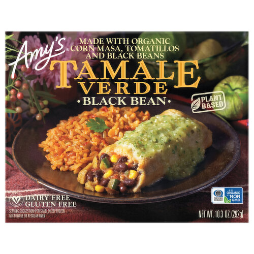 Amy's Kitchen Tamale Verde, Black Bean