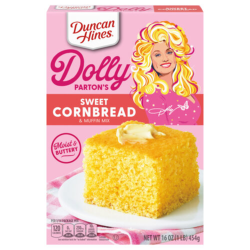 Duncan Hines Dolly Parton's Sweet Cornbread & Muffin Mix