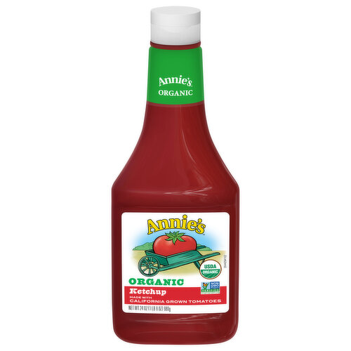 Annie's Certified Organic Ketchup, Gluten Free, Non-GMO