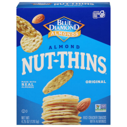 Blue Diamond Crackers, Original Almond
