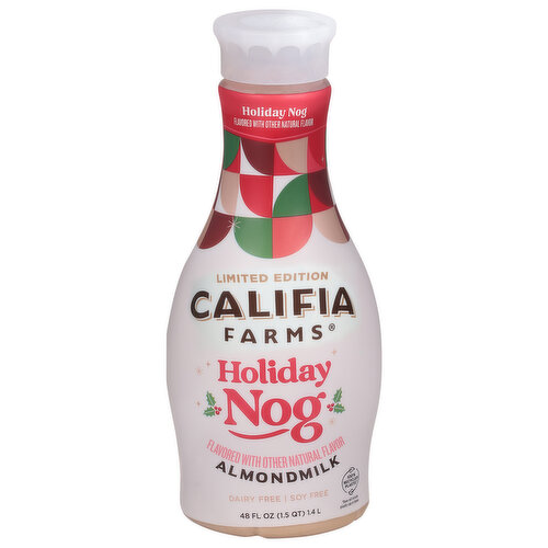 Califia Farms Seasonal Almondmilk - Holiday Nog