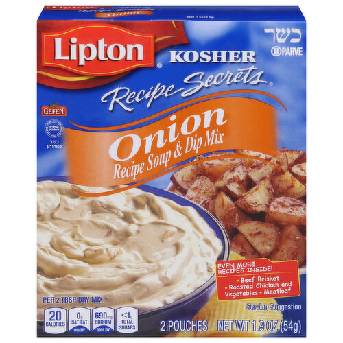 Lipton Kosher Recipe Secrets Soup & Dip Mix Onion