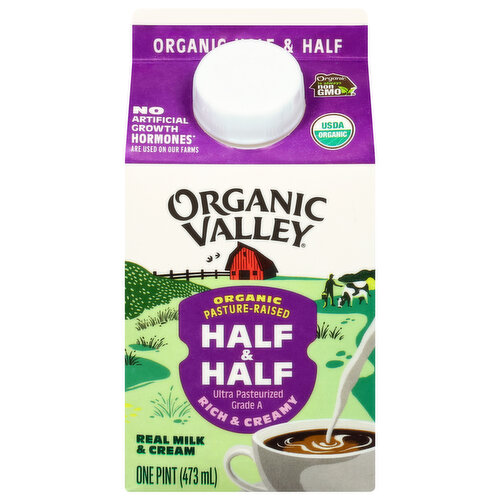 Organic Valley Ultra Pasteurized Organic Half and Half