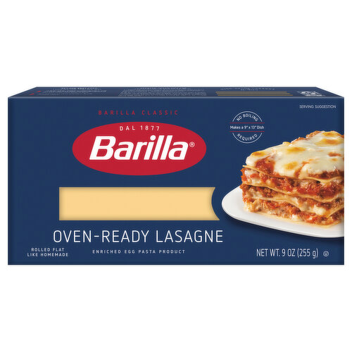 Barilla Oven Ready Lasagna