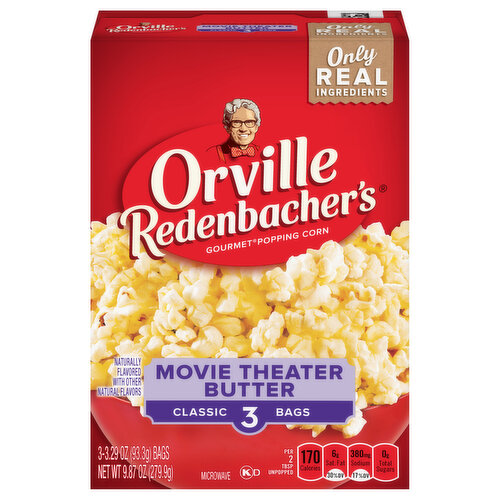 Orville Redenbacher's Movie Theater Butter Classic Bag