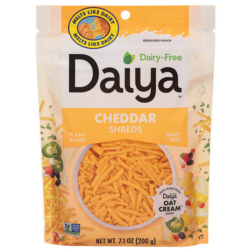 Daiya Cheddar Style Shreds
