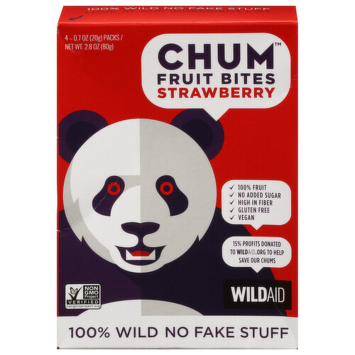 Chum Strawberry Fruit Bites