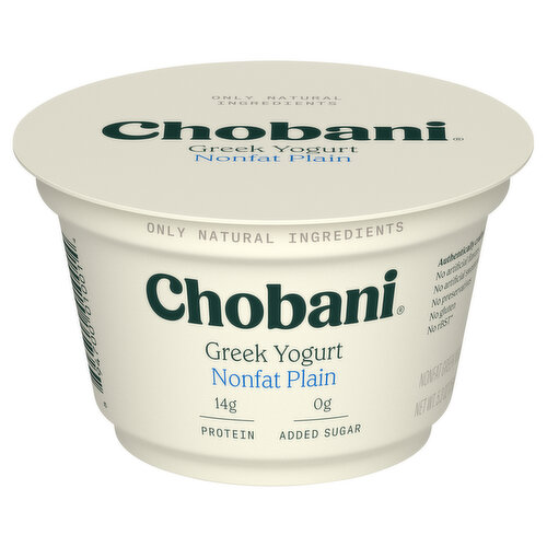 Chobani Non-Fat Greek Yogurt Plain