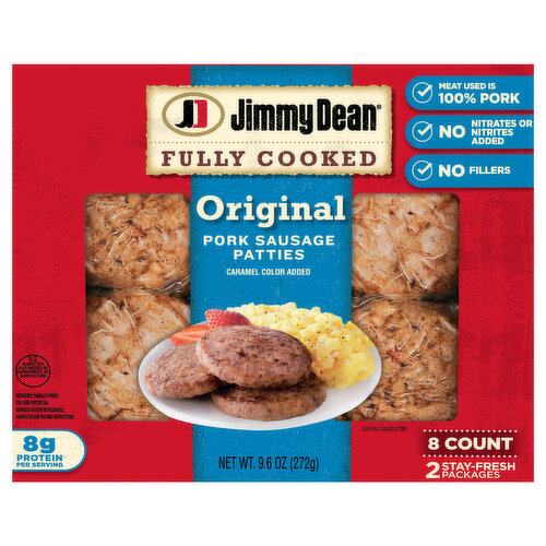 Jimmy Dean Fully Cooked Original Sausage Patties