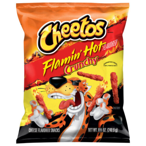 CHEETOS Flamin' Hot Cheese Flavored Snacks