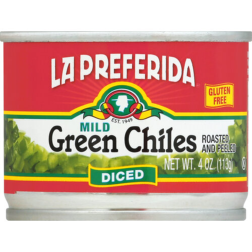 La Preferida Green Chiles, Mild