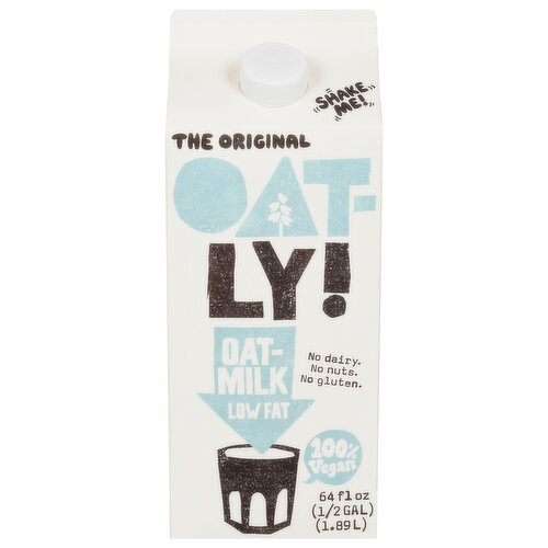 Oatly Oat-Milk, Low Fat
