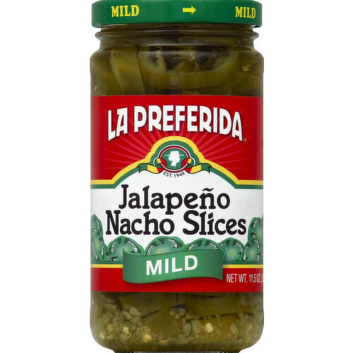 La Preferida Jalapeno Nacho Slices, Mild