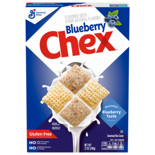 Blueberry Chex Breakfast Cereal, Gluten Free