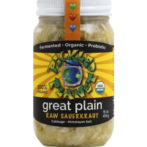 Pickled Planet Great Plain Sauerkraut