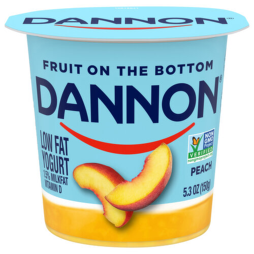 Dannon Peach Yogurt