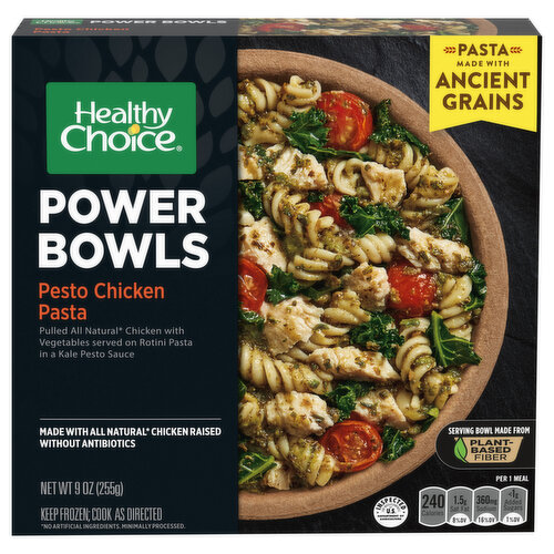 Healthy Choice Pesto Chicken Pasta Power Bowl
