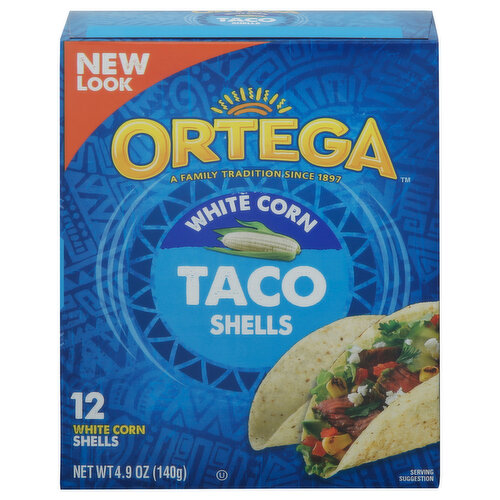 Ortega White Corn Taco Shells