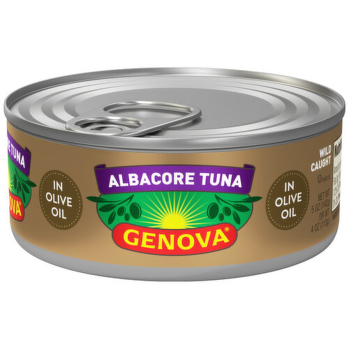 Genova Tonno Solid White Tuna in Olive Oil