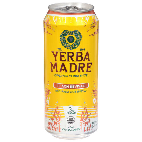 Guayaki Yerba Mate Peach Revival