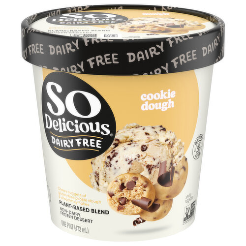 So Delicious Dairy Free Cookie Dough Coconut Milk Frozen Dessert