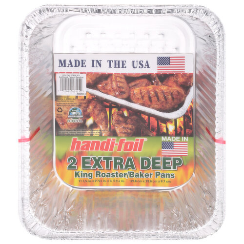 Handi Foil Extra Deep King Utility Pan